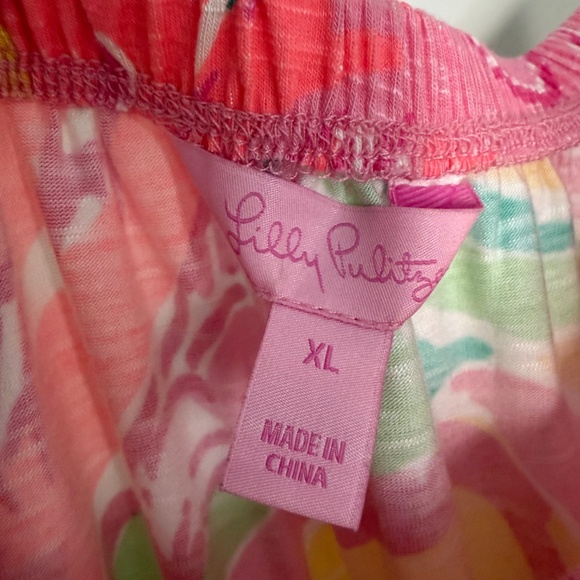 Lilly Pulitzer Strapless Maxi Dress - size XL - Picture 3 of 4